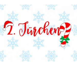 ADVENTSKALENDER 2. Dezember - Stickdatei - ITH Herz Rosen